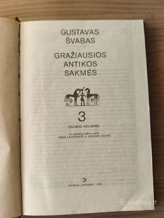 G. Švabas "„Gražiausios antikos sakmės“ - nuotraukos Nr. 5