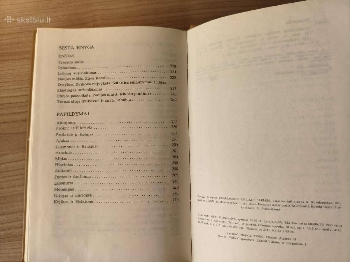 G. Švabas "„Gražiausios antikos sakmės“ - nuotraukos Nr. 11