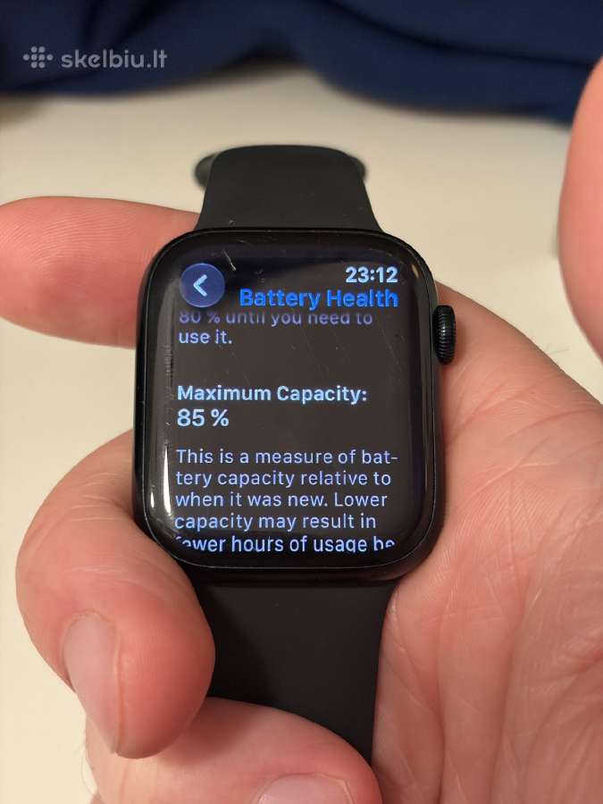 Apple Watch Series 9 45mm black - nuotraukos Nr. 5