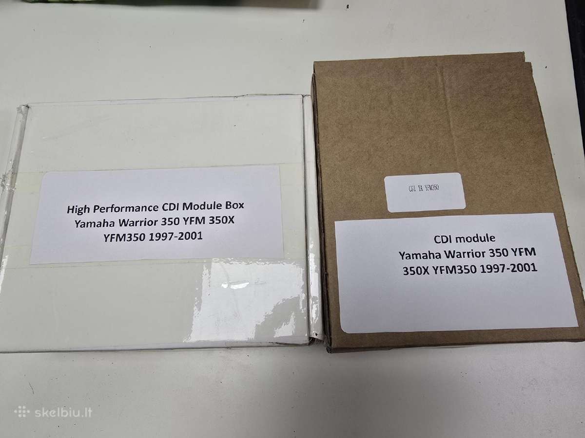 Yamaha Yfm Warrior 350cdi Ecu box - nuotraukos Nr. 7