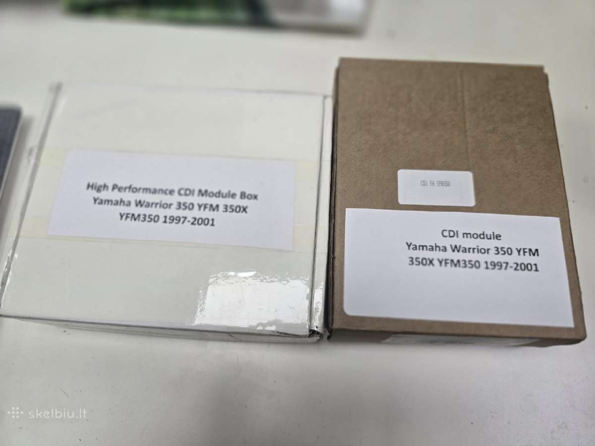 Yamaha Yfm Warrior 350cdi Ecu box - nuotraukos Nr. 8