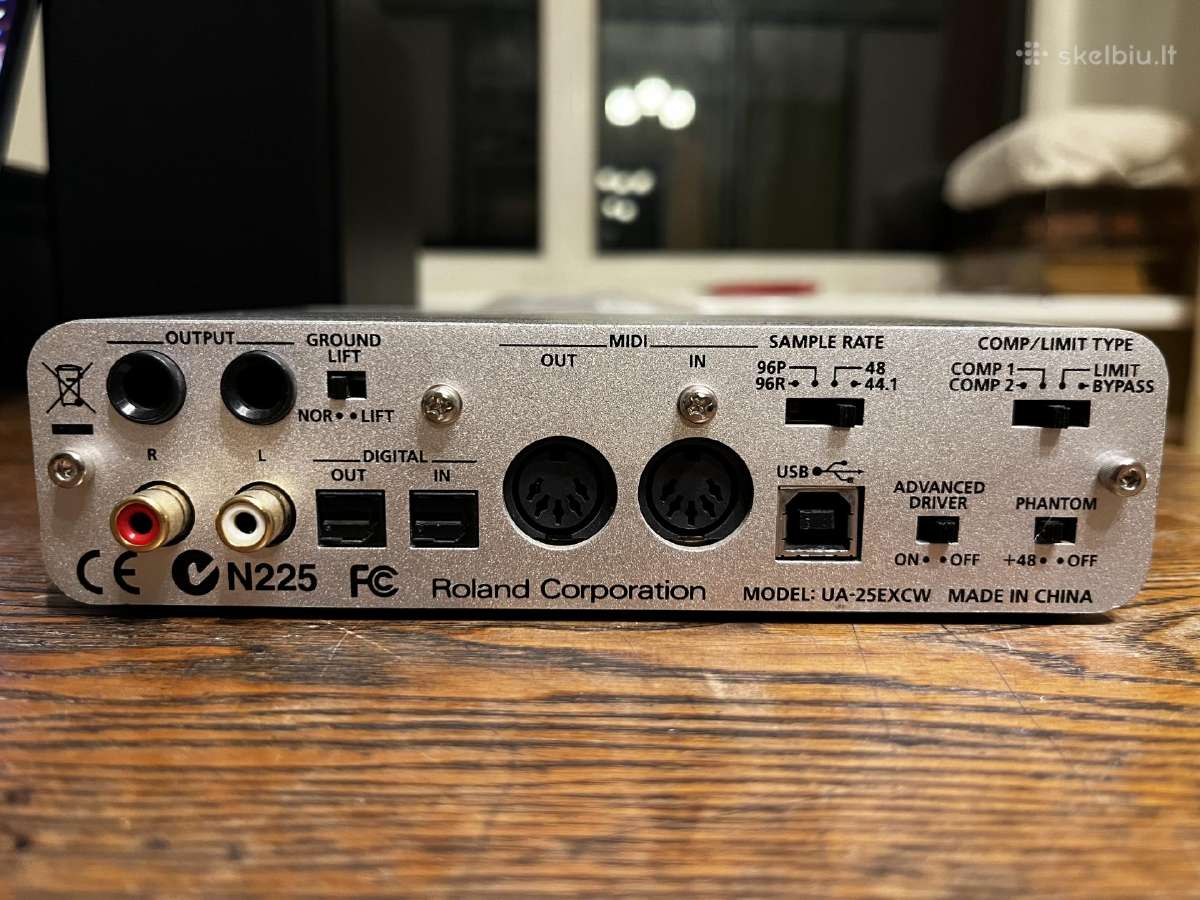 Garso korta Roland Ua-25ex - nuotraukos Nr. 2