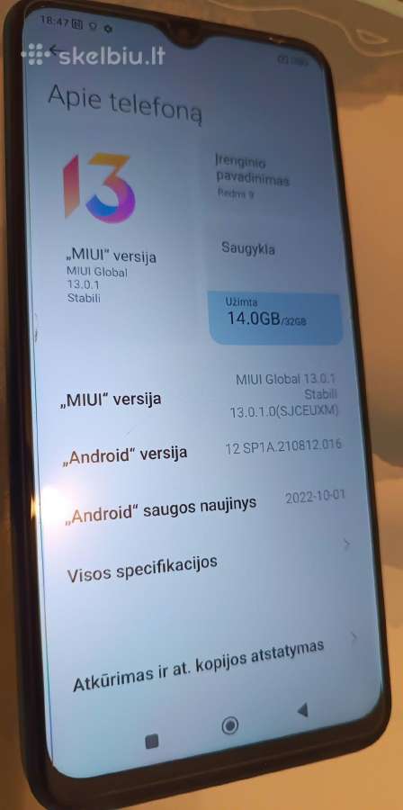 Mobilus telefonas Xiaomi 9 - nuotraukos Nr. 7