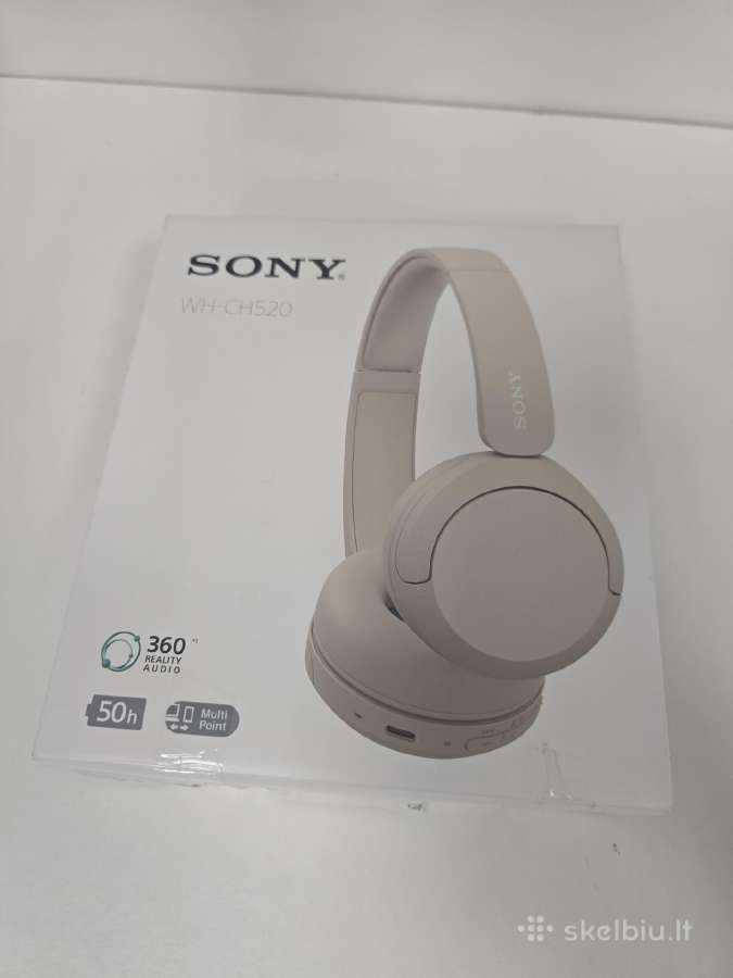 Sony Wh-ch520 belaidės ausinės, naujos - nuotraukos Nr. 3