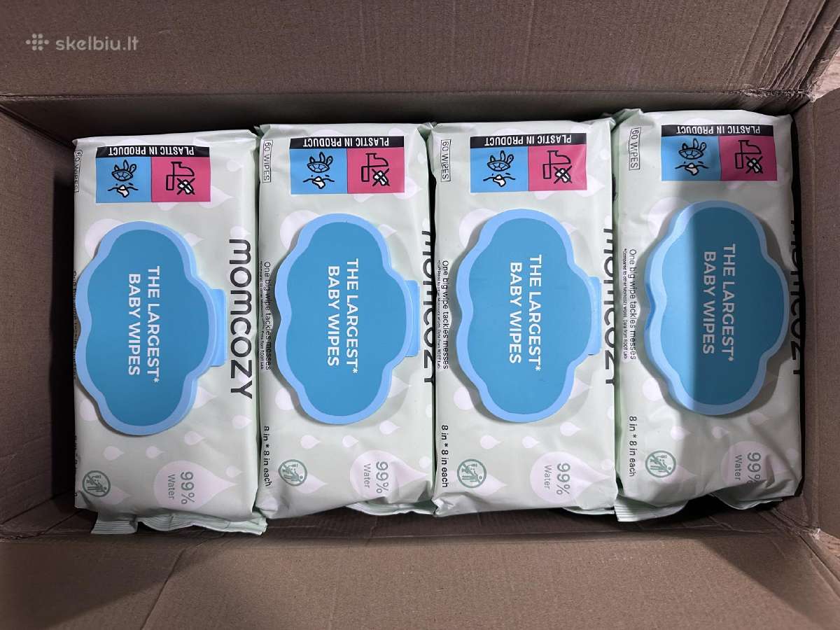 Momcozy didelės kūdikių drėgnos servetėlės - nuotraukos Nr. 5
