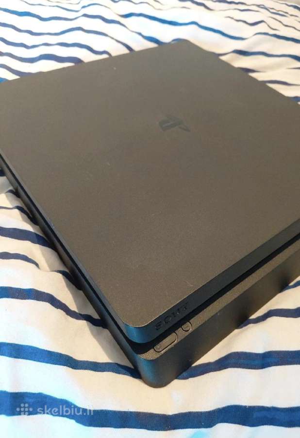 Playstation 4 slim 1tb + žaidimas - nuotraukos Nr. 2