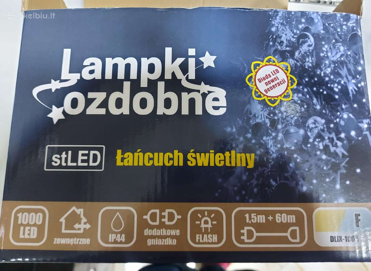 Lauko girlianda 60m - nuotraukos Nr. 2