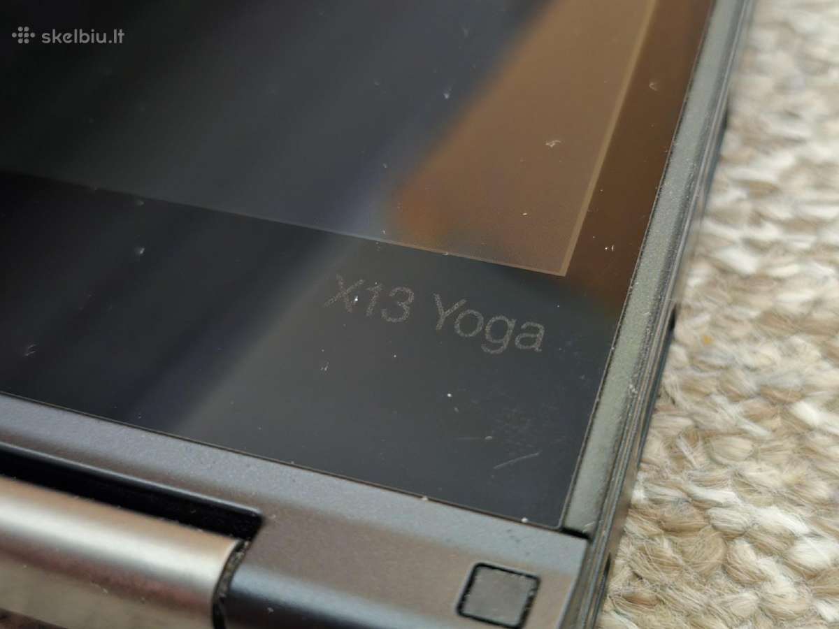 Lenovo Thinkpad X13 Yoga i5 SSD Lte-4G modemas - nuotraukos Nr. 6