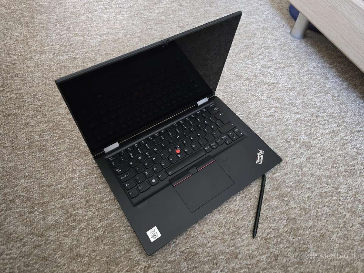 Lenovo Thinkpad X13 Yoga i5 SSD Lte-4G modemas - nuotraukos Nr. 7