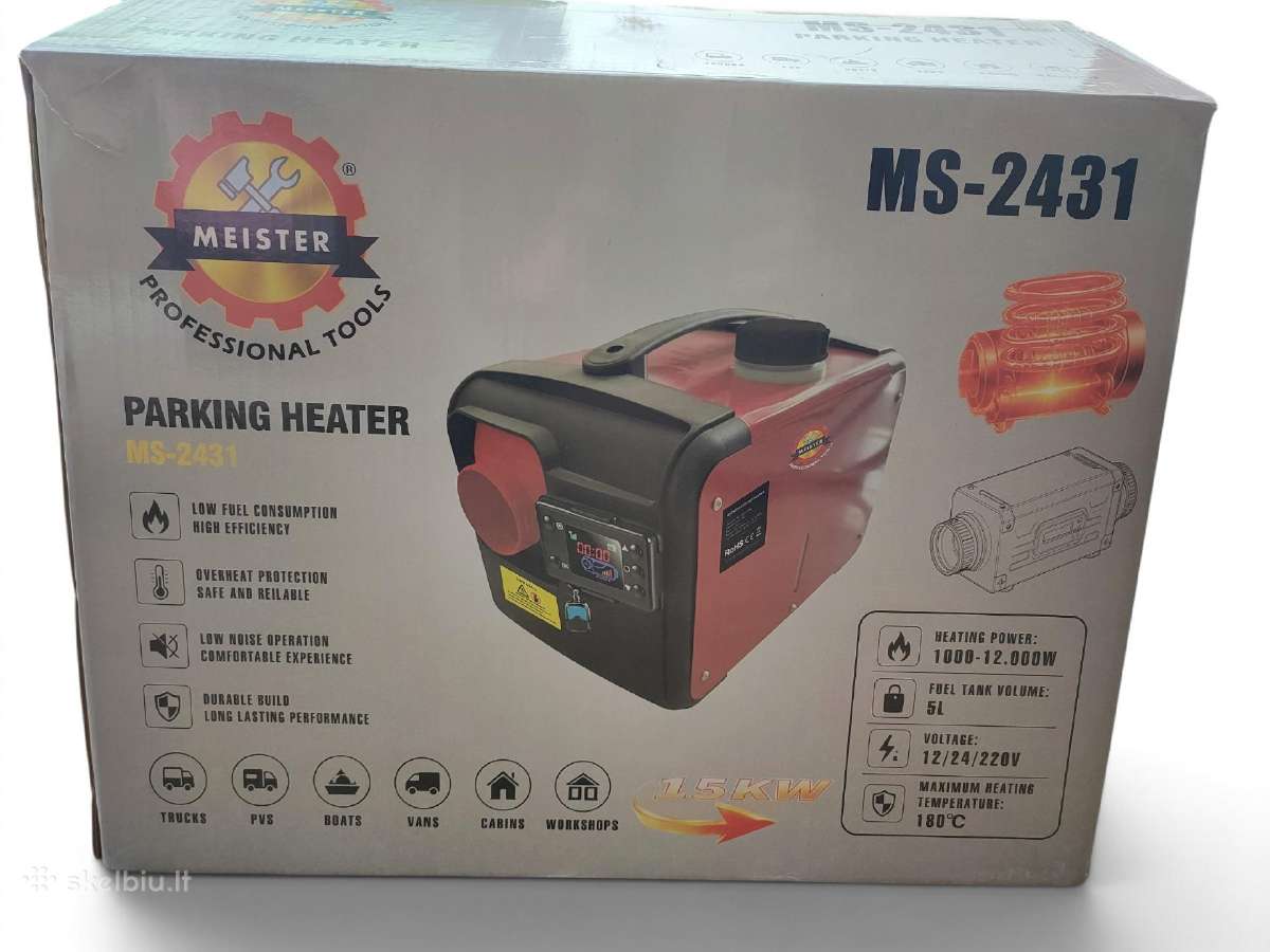 Dyzelinis šildytuvas webasta 12kw 230v, 12v - nuotraukos Nr. 7