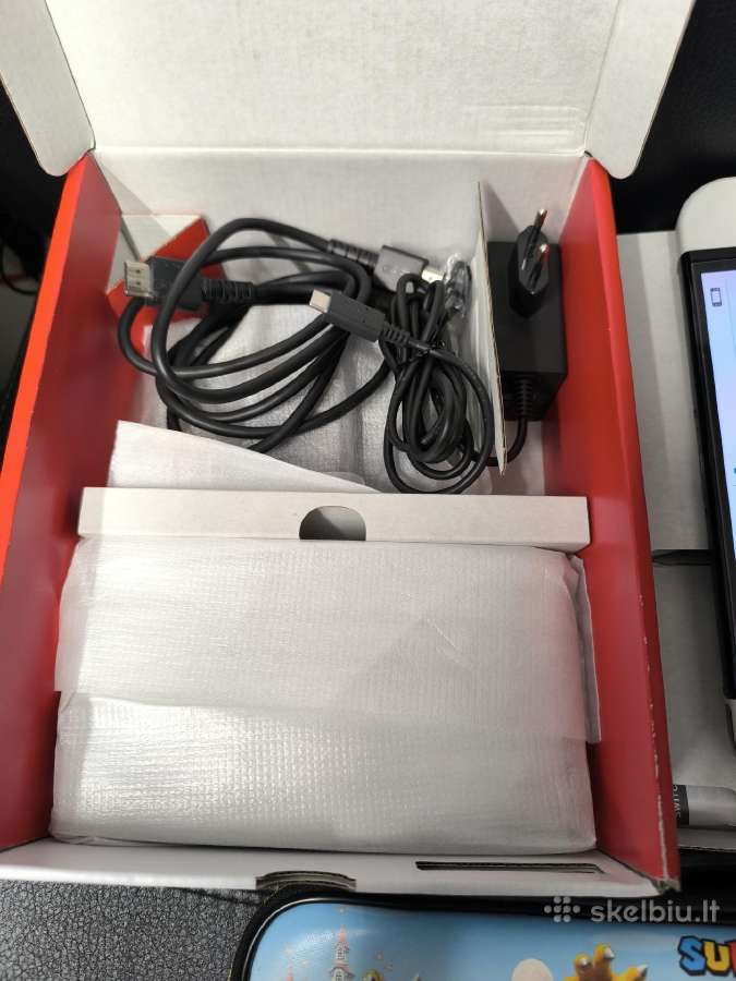 Atrištas Nintendo Switch Oled 512gb 60 žaidimų - nuotraukos Nr. 3