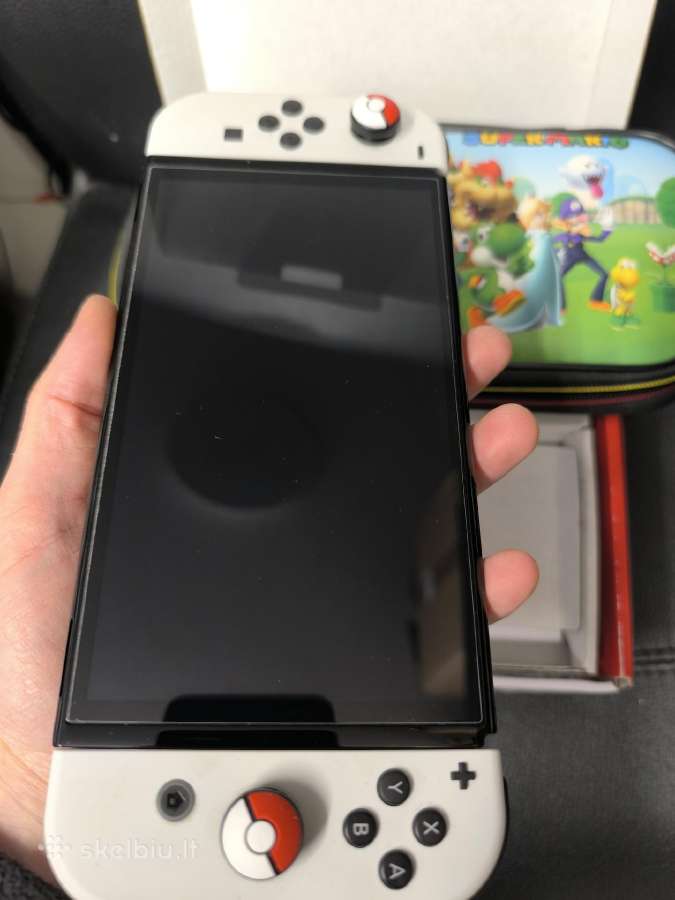 Atrištas Nintendo Switch Oled 512gb 60 žaidimų - nuotraukos Nr. 10