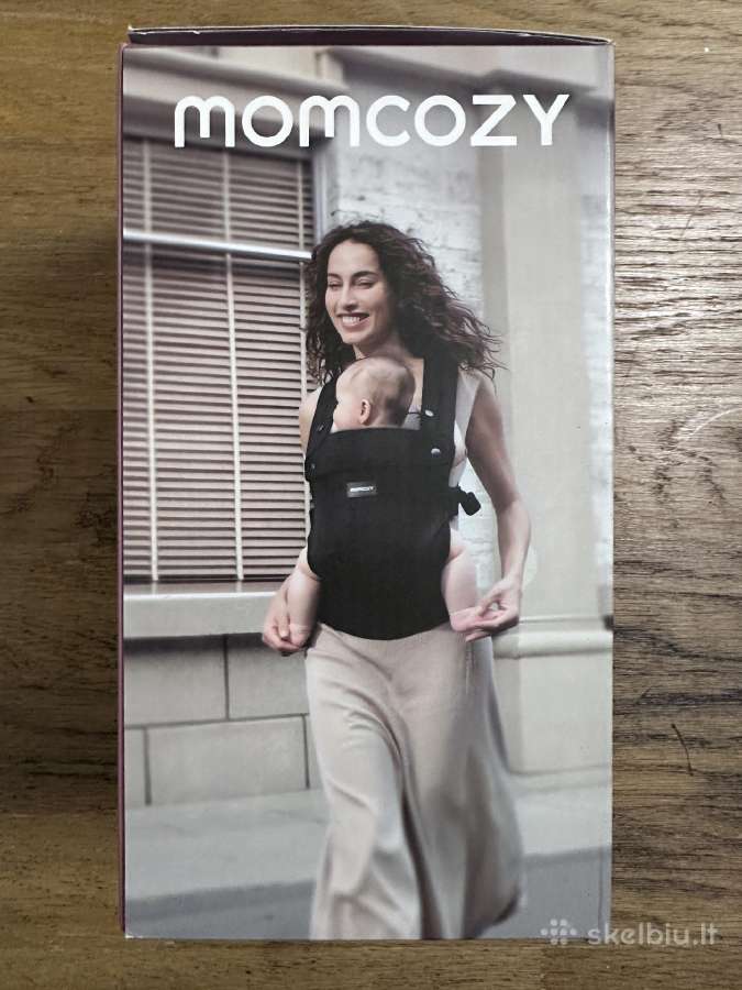 Momcozy 3-in-1 kūdikio nešioklė, juoda, nauja - nuotraukos Nr. 4