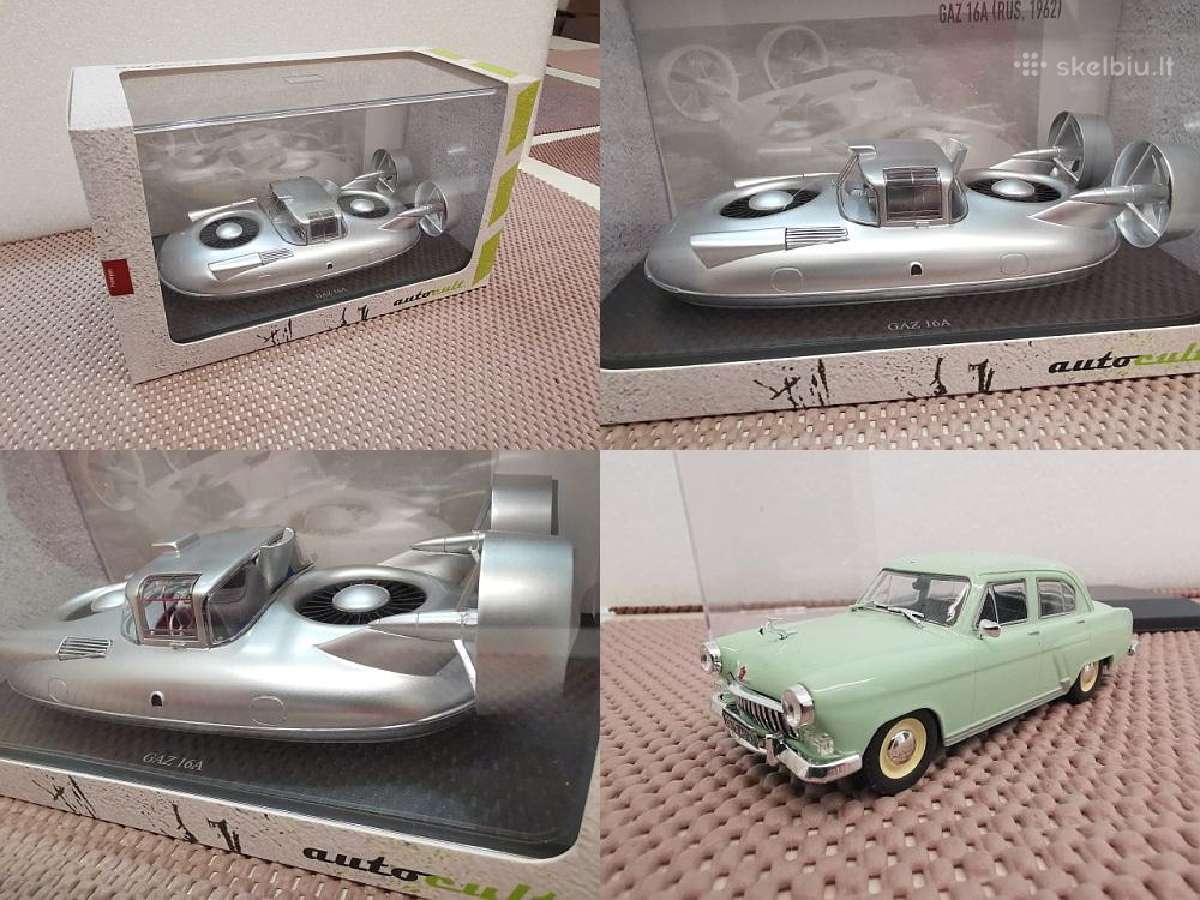 1:43 Rusiškų Gaz Automobilių Modeliai - nuotraukos Nr. 2