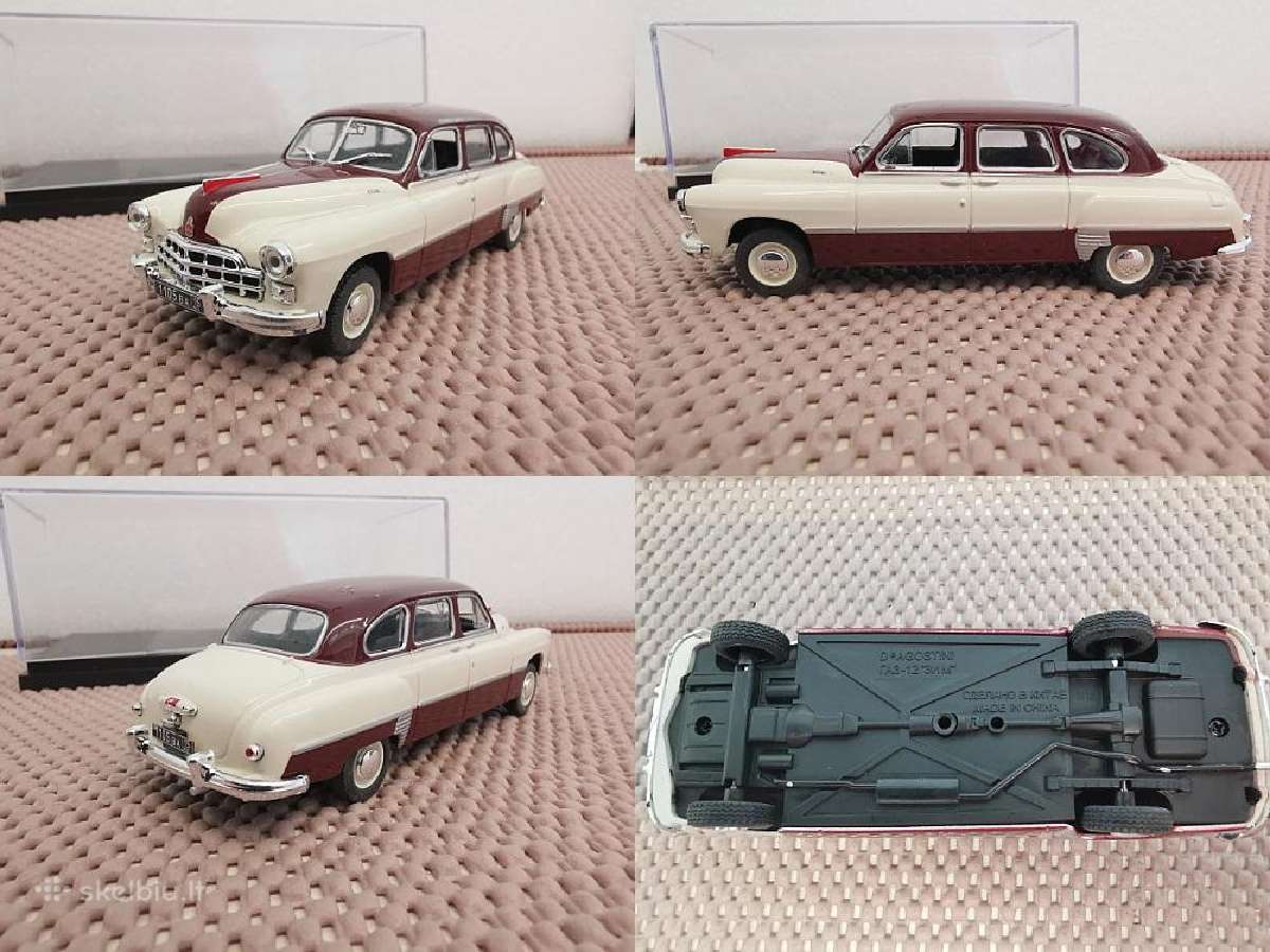 1:43 Rusiškų Gaz Automobilių Modeliai - nuotraukos Nr. 6