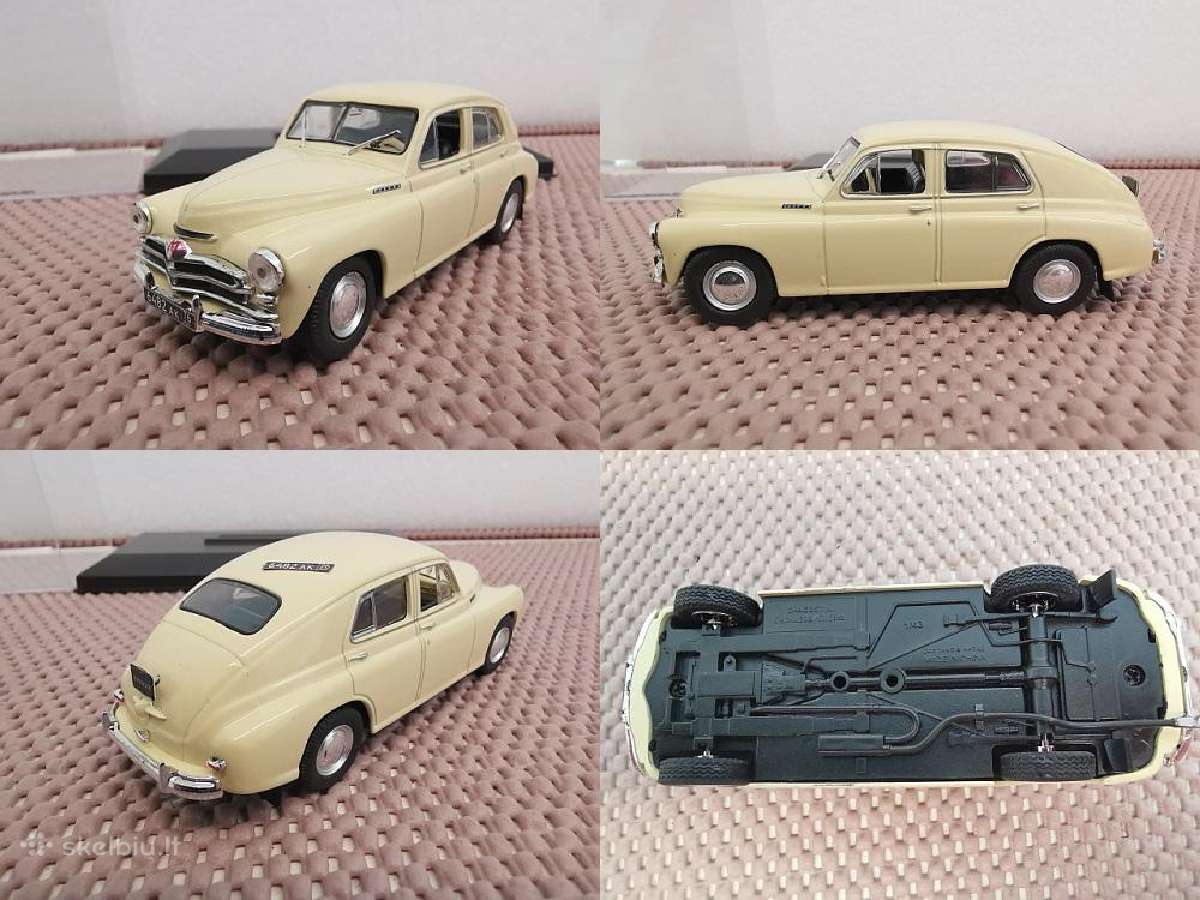 1:43 Rusiškų Gaz Automobilių Modeliai - nuotraukos Nr. 19