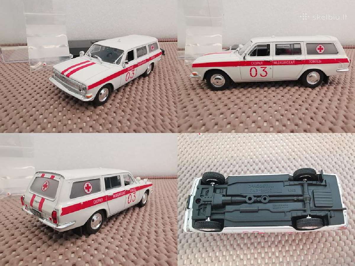 1:43 Rusiškų Gaz Automobilių Modeliai - nuotraukos Nr. 28