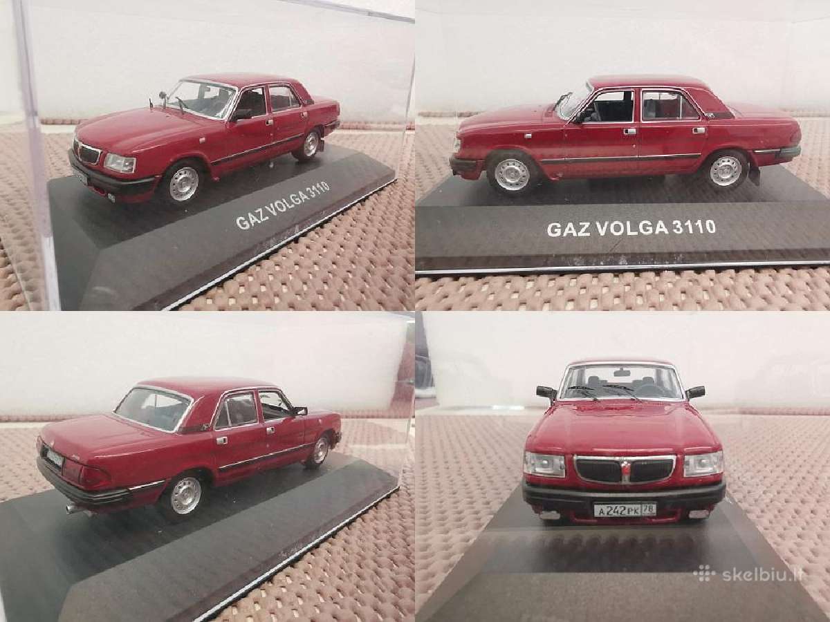 1:43 Rusiškų Gaz Automobilių Modeliai - nuotraukos Nr. 33