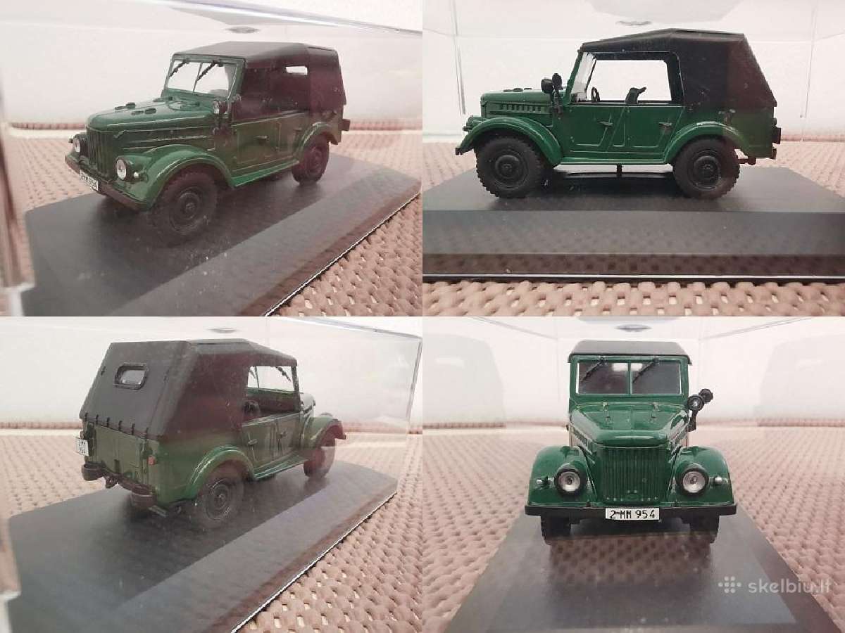 1:43 Rusiškų Gaz Automobilių Modeliai - nuotraukos Nr. 36