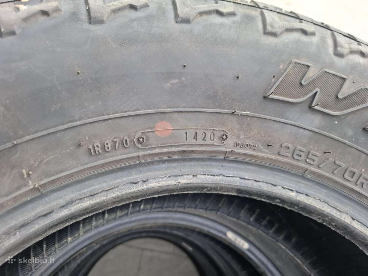 Padangos Falken Wildpeak At3w 265/70 R17 4 vnt. - nuotraukos Nr. 6