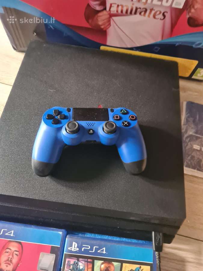 Playstation 4 pro 1tb cuh 7216b ( puiki būkle) - nuotraukos Nr. 2