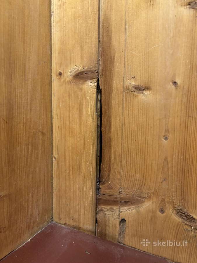 Senovinė antikvarinė spinta tekintomis kolonomis - nuotraukos Nr. 18
