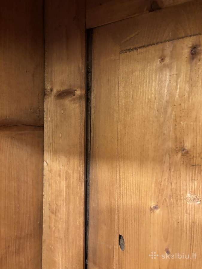 Senovinė antikvarinė spinta tekintomis kolonomis - nuotraukos Nr. 20