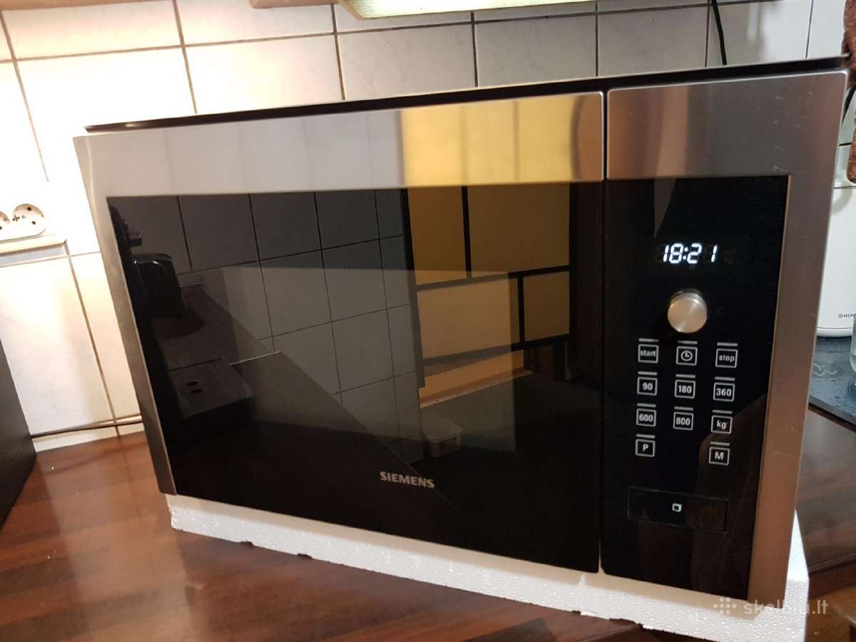 Siemens įmontuojama mikrobangų krosnelė Iq500 ser - nuotraukos Nr. 10