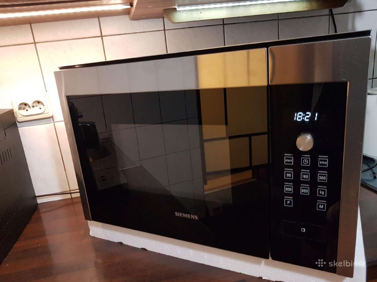Siemens įmontuojama mikrobangų krosnelė Iq500 ser - nuotraukos Nr. 11