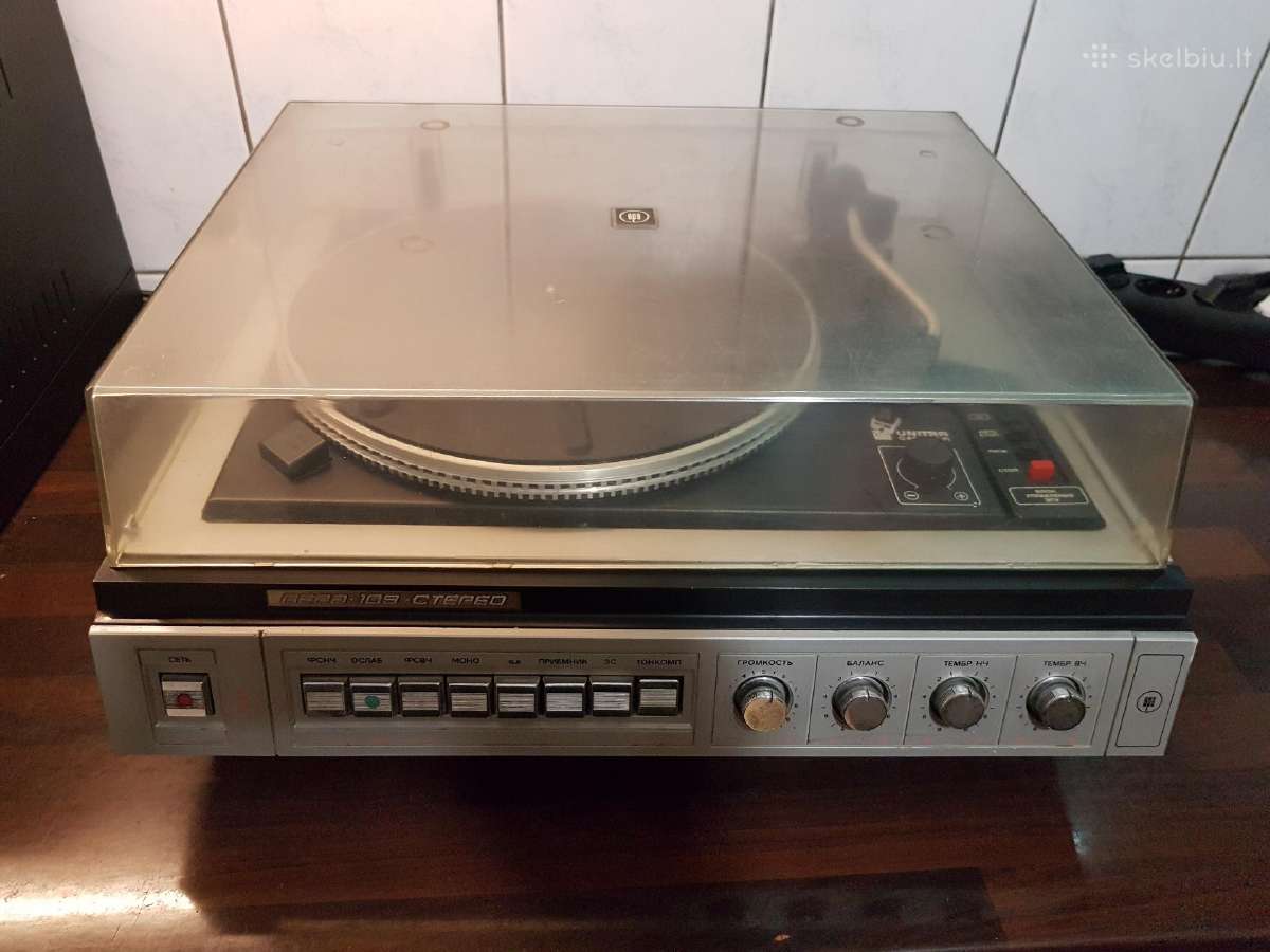 Patefonas Vega 109 stereo - nuotraukos Nr. 4