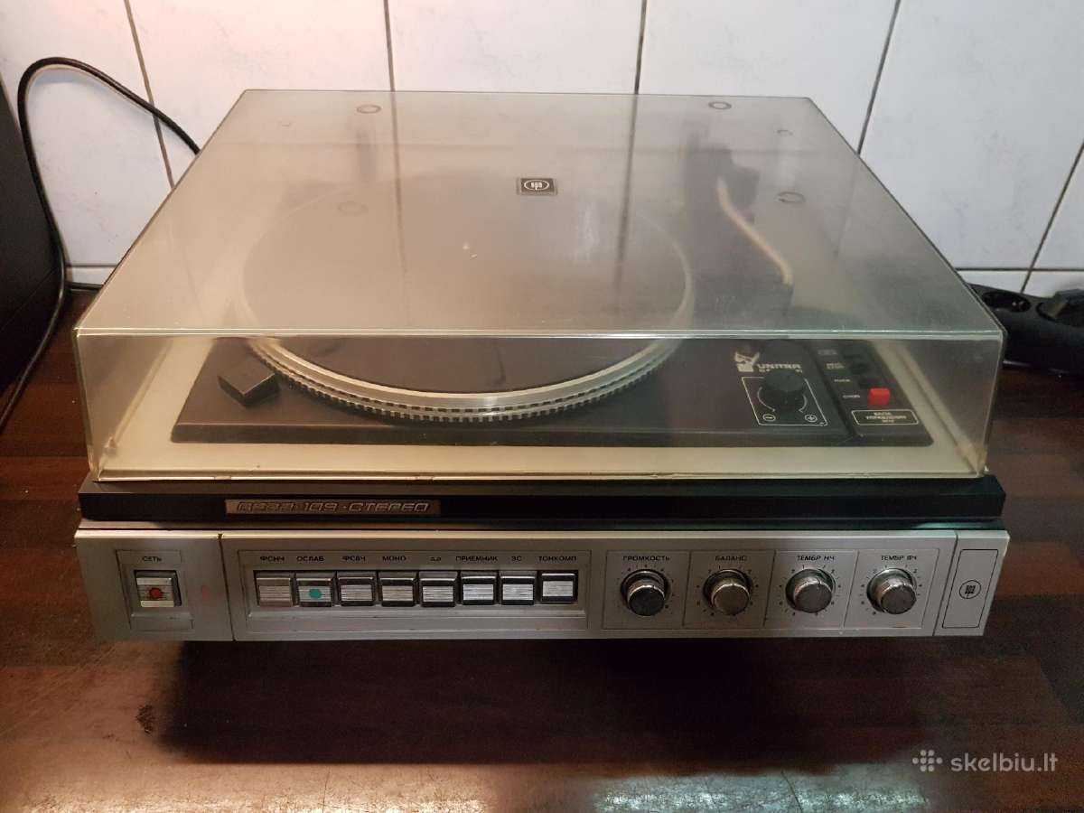 Patefonas Vega 109 stereo - nuotraukos Nr. 11