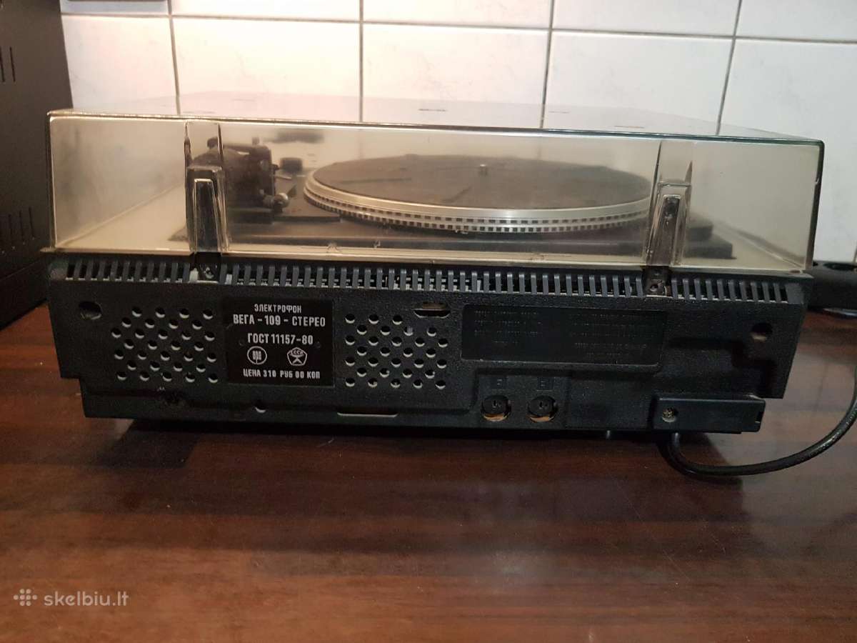 Patefonas Vega 109 stereo - nuotraukos Nr. 15