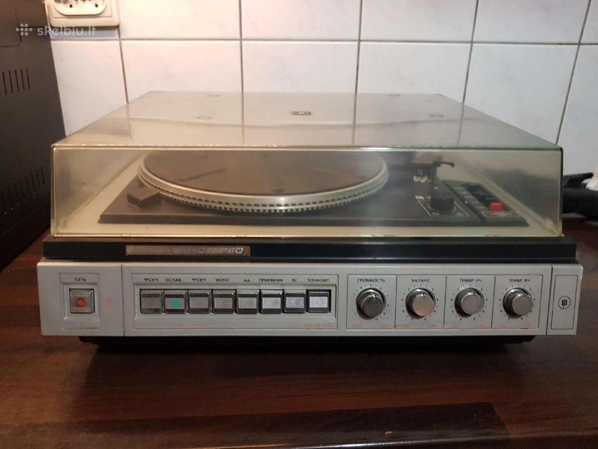 Patefonas Vega 109 stereo - nuotraukos Nr. 16