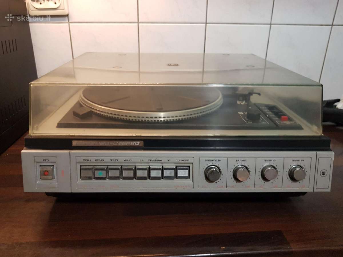 Patefonas Vega 109 stereo - nuotraukos Nr. 5