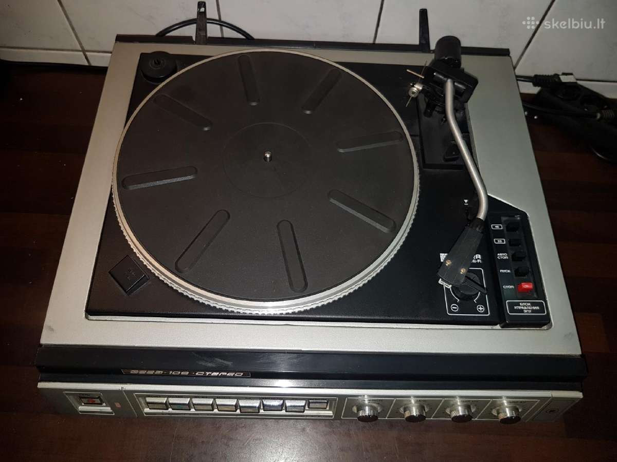 Patefonas Vega 109 stereo - nuotraukos Nr. 10