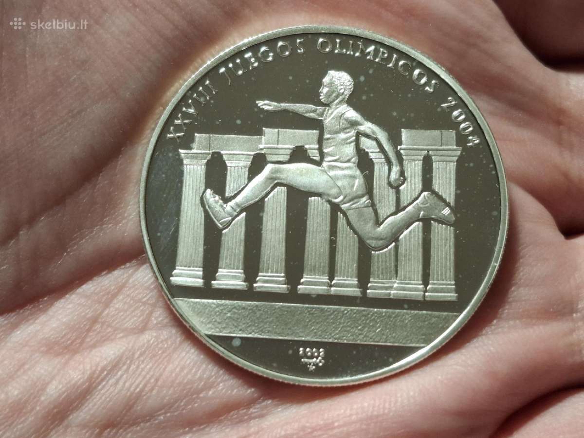 Kuba 10 pesų 2004 sidabras proginė - nuotraukos Nr. 2