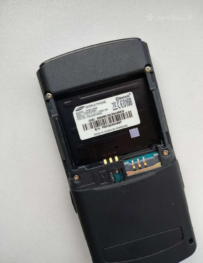 Samsung Sgh-u900 - nuotraukos Nr. 8