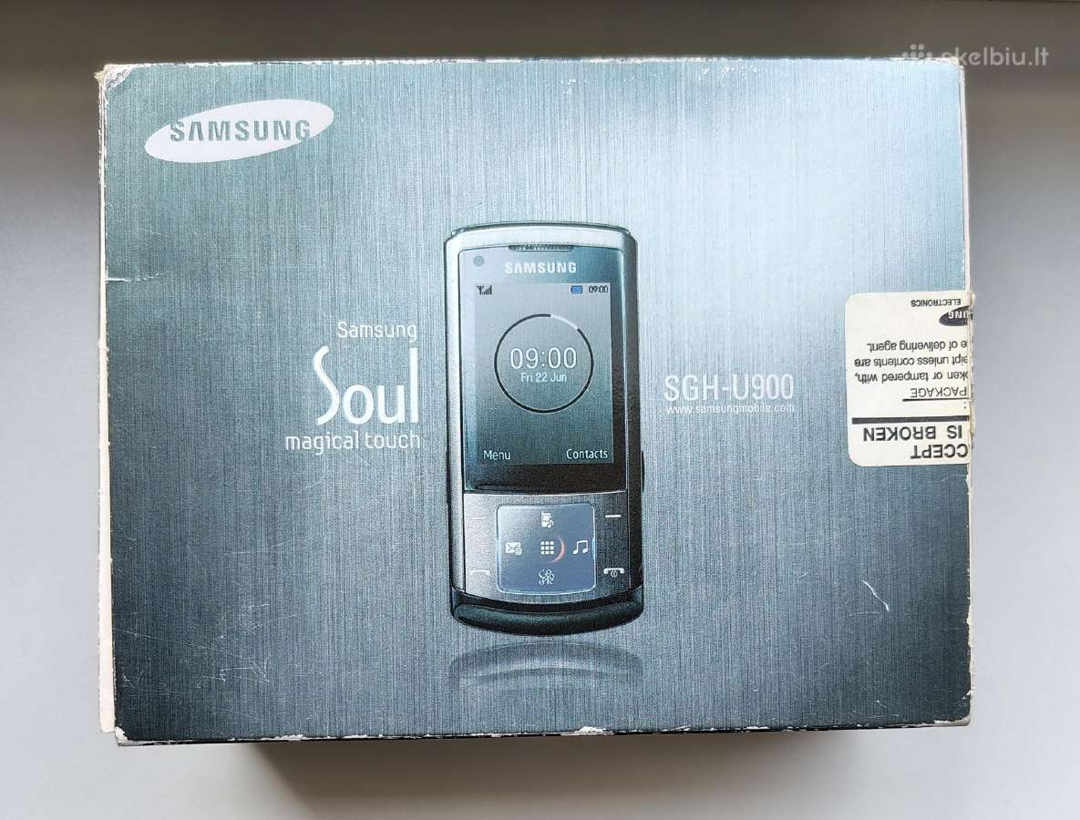 Samsung Sgh-u900 - nuotraukos Nr. 13