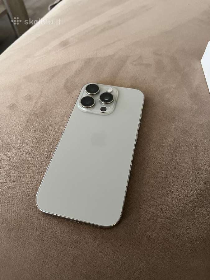 iPhone 16 pro, 256gb, 88% baterija - nuotraukos Nr. 3