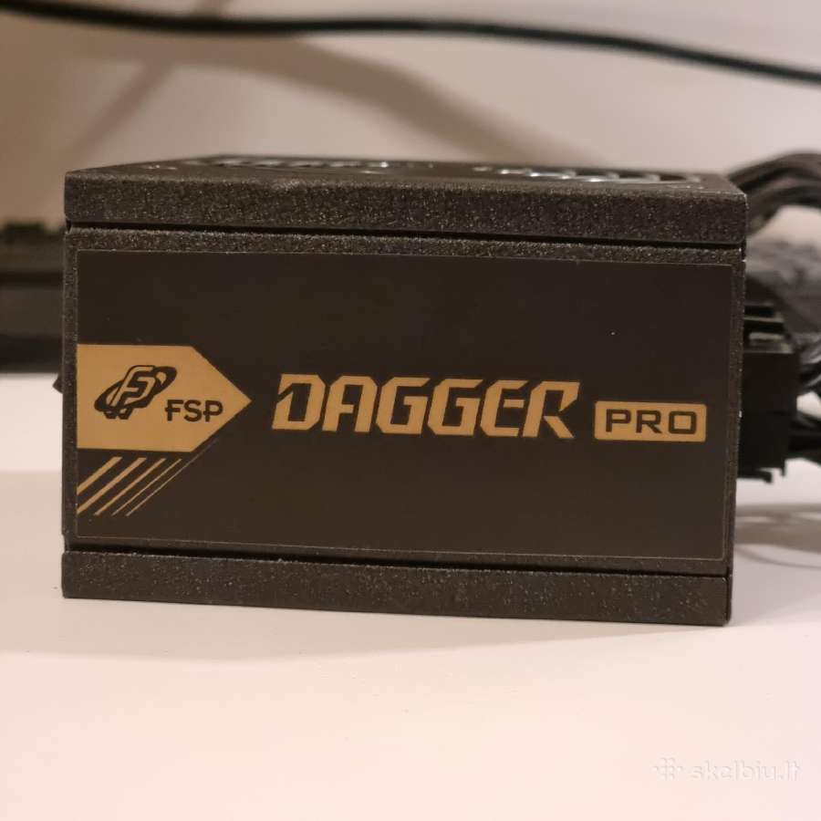 Fsp Dagger Pro 650w 80+ Gold, Sfx, modulinis Psu - nuotraukos Nr. 3