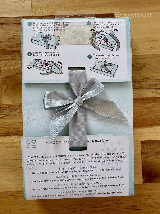 Ecotools makiažo šepetėlių rinkinys (4 vnt.) - nuotraukos Nr. 2