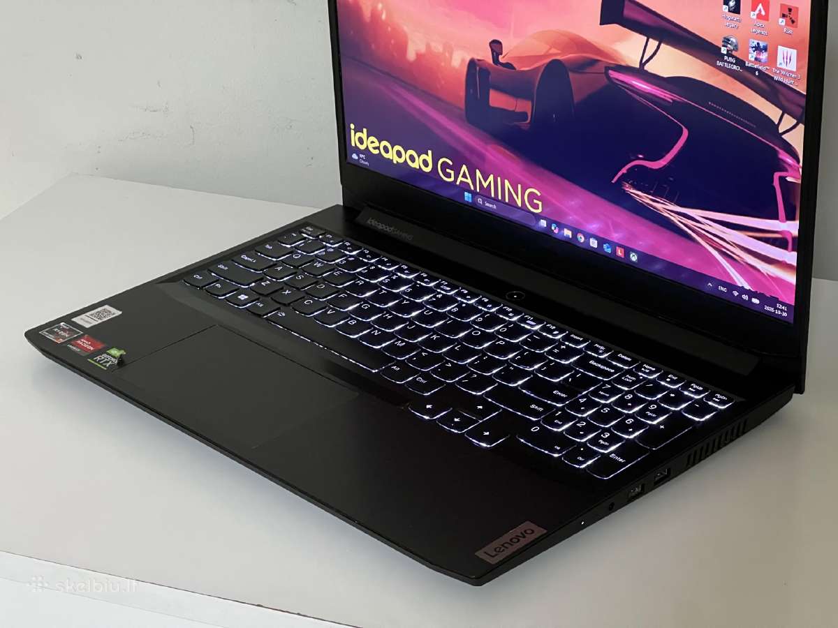 Parduodamas Ideapad Gaming su Rtx 3050, Ryzen 7. - nuotraukos Nr. 4