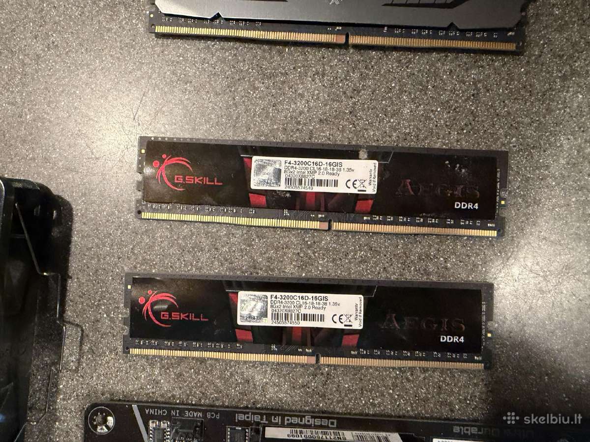 Parduodu motinine plokste / Ddr RAM / Cpu - nuotraukos Nr. 3