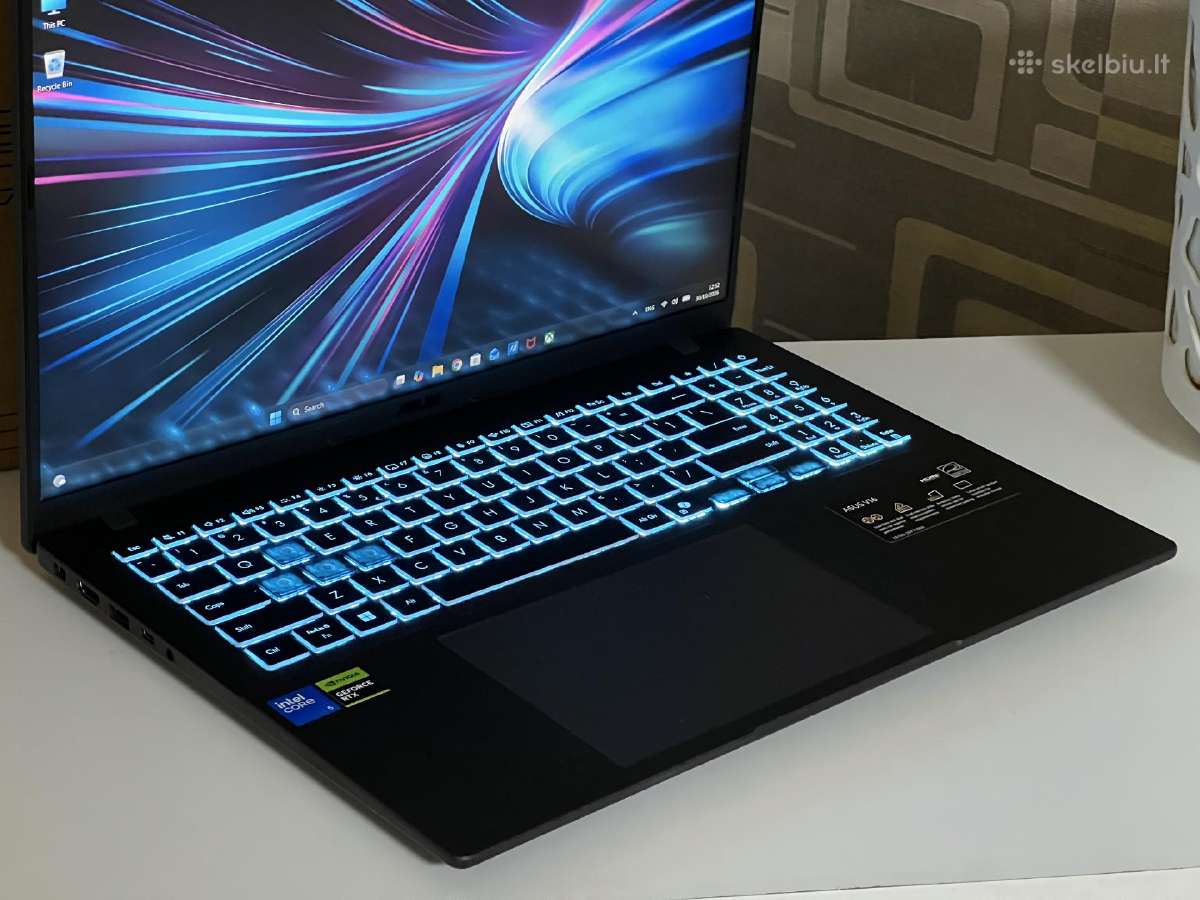 Parduodamas Asus V16 su Rtx 5060, Core 5, 1tb. - nuotraukos Nr. 3