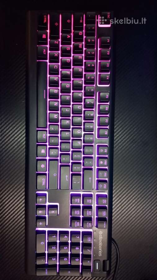 Steelseries Apex 3 žaidimų klaviatūra - nuotraukos Nr. 2