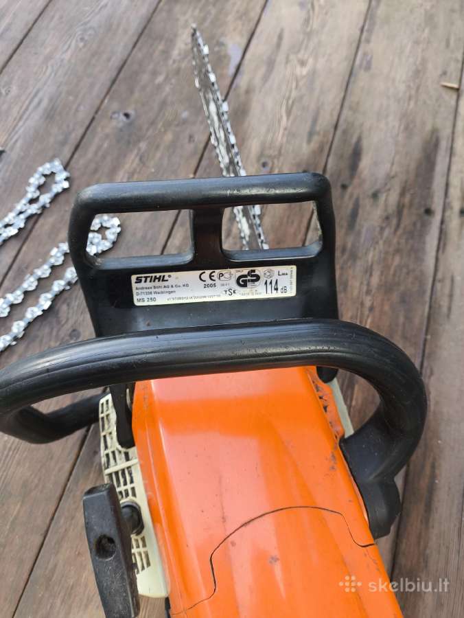 Stihl ms250 - nuotraukos Nr. 2
