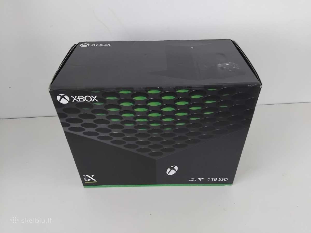 Xbox series X dėžė - nuotraukos Nr. 2
