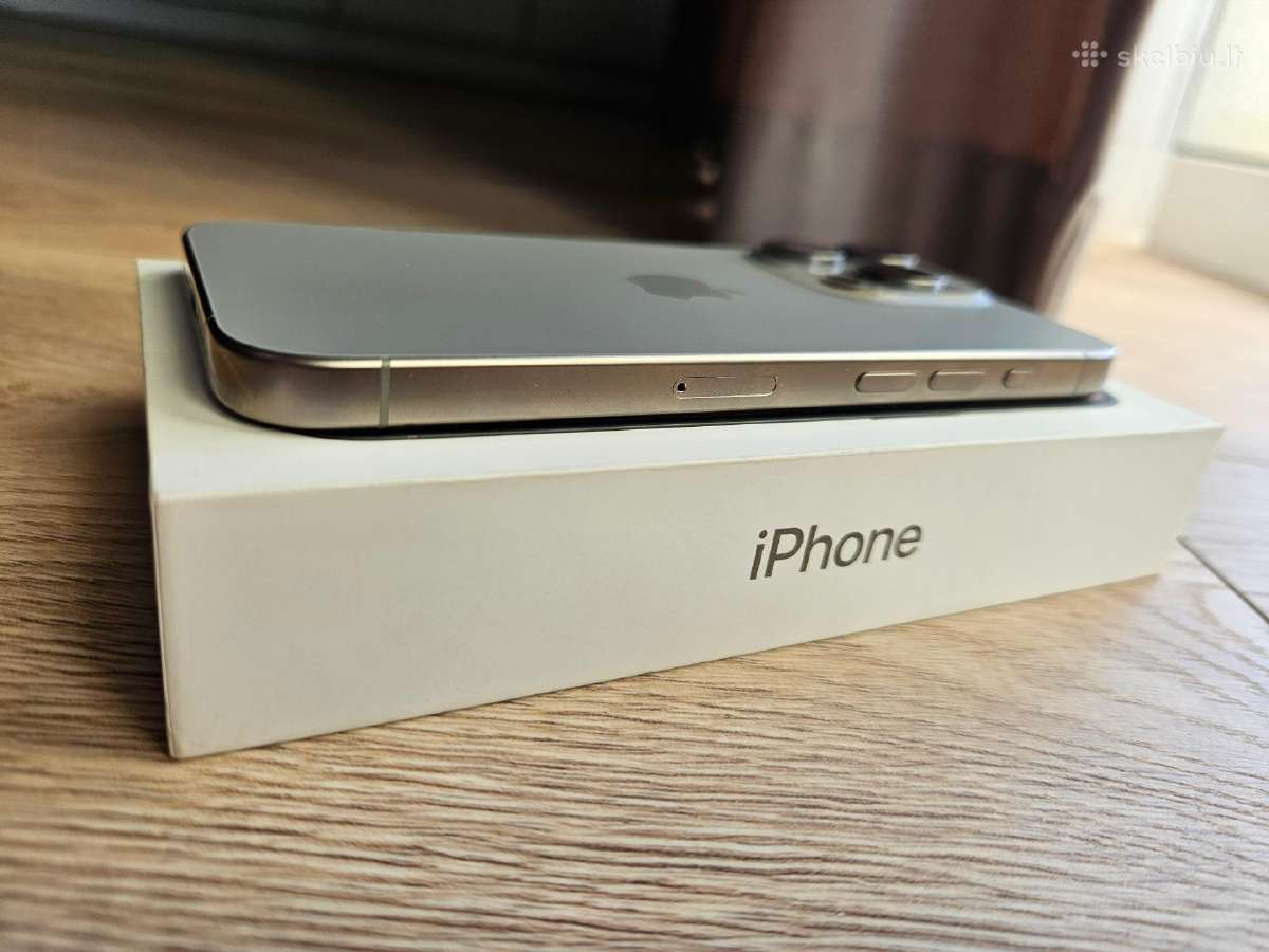 Apple iPhone 15 Pro 256gb - nuotraukos Nr. 4