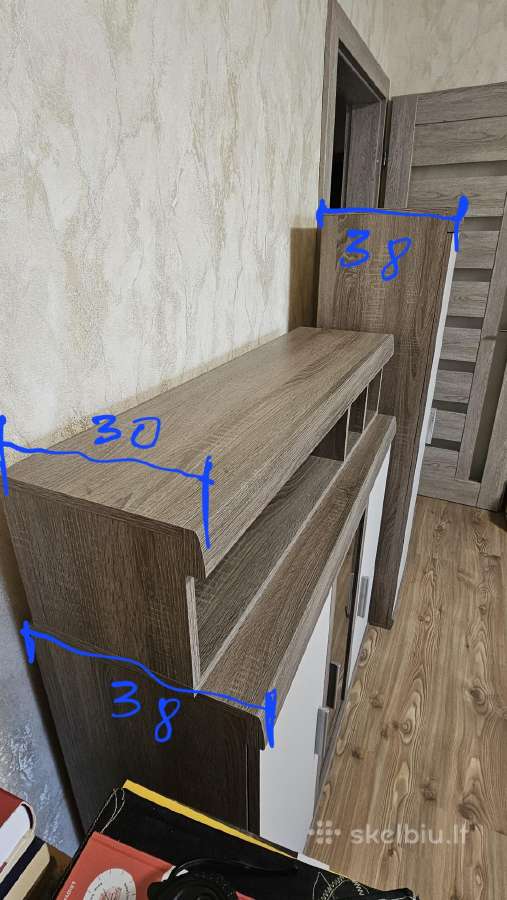 Trys spintelės, 2 pakabinamos, 1 pastatoma - nuotraukos Nr. 3