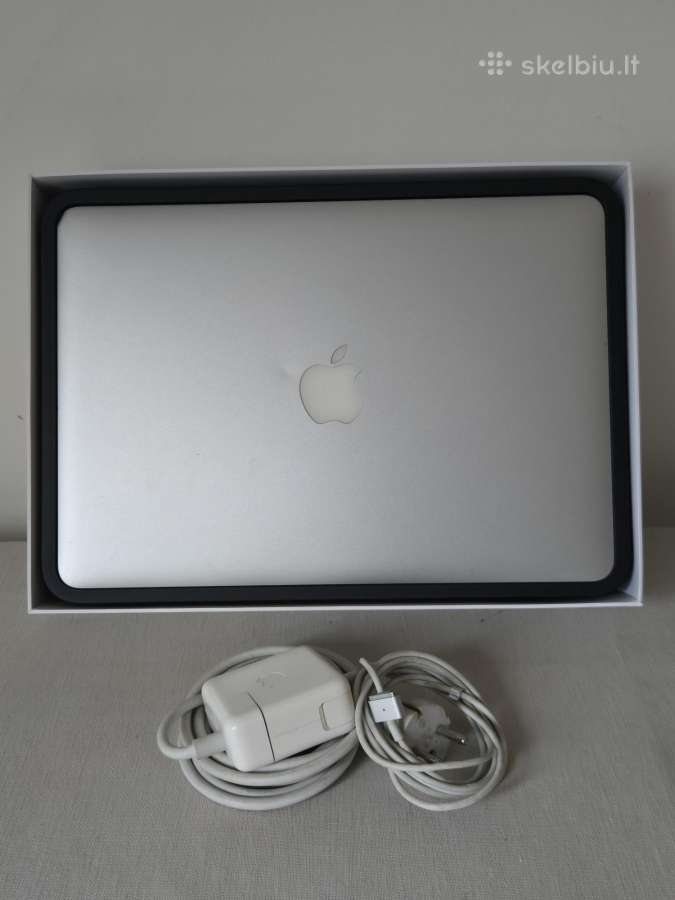 MacBook Air 13 su dėže ir originaliu krovikliu - nuotraukos Nr. 3